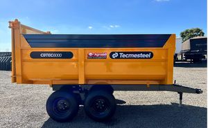 Carreta Agricola Basculante Cbtec 6000 Vagao 7,5M³ Rt Aro 16 C Pneus Tecmesteel