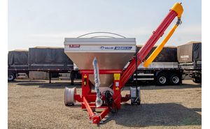 Carreta Graneleira Bazuka 10.800 Flex Inox Adubo E Graos Com Embreagem E Kit Lona Facil Sollus