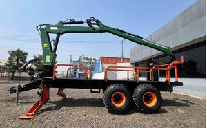 Carreta Autocarregavel Ca-8 T Schulter Com Munck/Guindaste Seminova