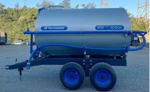 Tanque De Agua Acqua 6.000 Litros Com Kit Combate A Incendio E Pneus 11L15 Tecmesteel