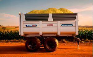 Carreta Agricola Basculante Cbtec 10000 Attack- 17M³- Tandem- Com Pneus 500/60X22.5- Tecmesteel