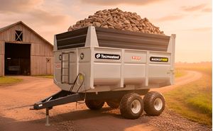 Carreta Agricola Basculante Cbtec 9000 Magnus- 12,9M³- Tandem- Com Pneus 400/60X15.5- Tecmesteel