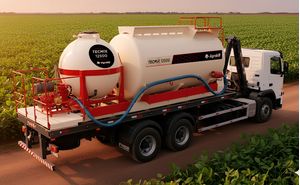 Tanque Agricola Incorporador De Calda Roll On/Off - Tecmix 12500 - Tecmesteel