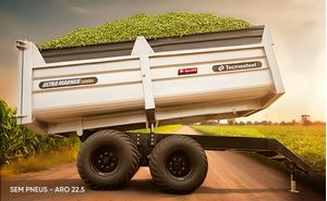 Carreta Agricola Basculante Cbtec 12000 Ultra Magnus- 20.5M³- Tandem- Sem Pneus- Tecmesteel