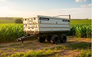 Carreta Agricola Basculante Cbtec 8000 Af- Lateral Movel- Tandem- Com Pneus 11Lx15- Tecmesteel